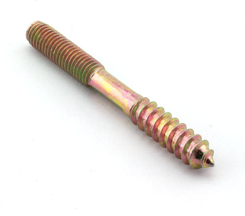 RuiLing 8 Pack M8 Hanger Bolts Double Headed Bolts Self-Tapping Screw M8 Length 3 Inch Hanger Bolts for Furniture - Image 2